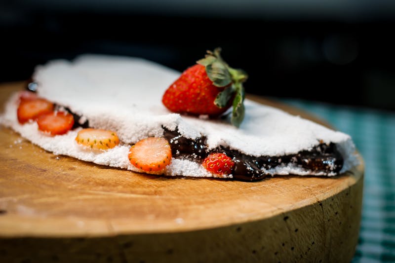 Coal fired oven in action